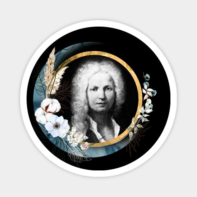 Antonio Vivaldi Magnet by TheMusicophile